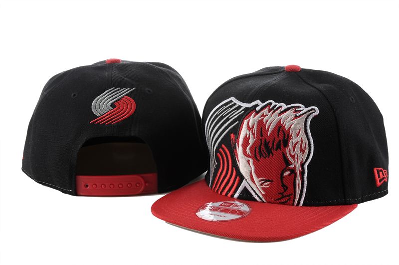 NBA Portland Trail Blazers Dark Red Hats